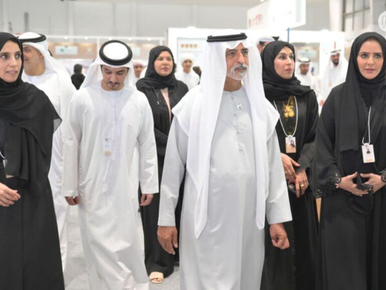 سمو الشيخ نهيان بن مبارك آل نهيان رؤية استراتيجية في افتتاح معرض واجهة التعليم His Highness Sheikh Nahyan bin Mubarak Al Nahyan's strategic vision at the opening of the Education Interface Exhibition